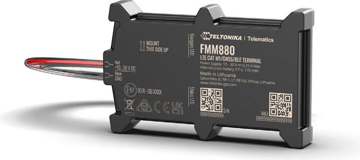 Image du produit Teltonika Telematics FMM880 Tracker GNSS 4G LTE Cat 1 M1