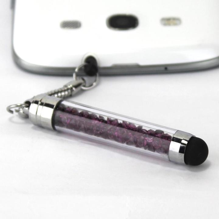 Image du produit PhoneLook Stylet de précision universel Crystal Stylo tactile pour les écrans Smartphones Prise AUX