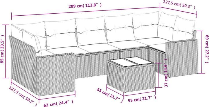 Produktbild vidaXL Eden