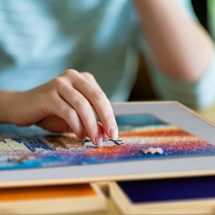 Actual product image Relaxdays puzzle board