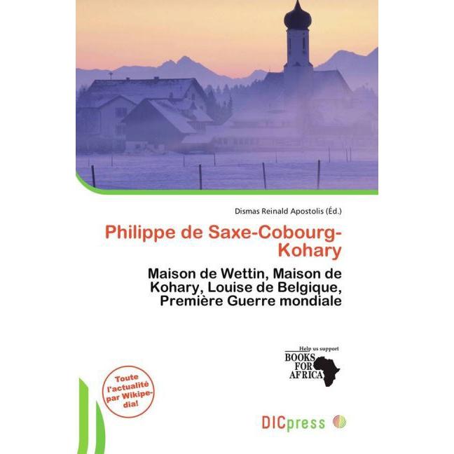Philippe de Saxe-Cobourg-Kohary, Fachbücher von Dismas Reinald Apostolis