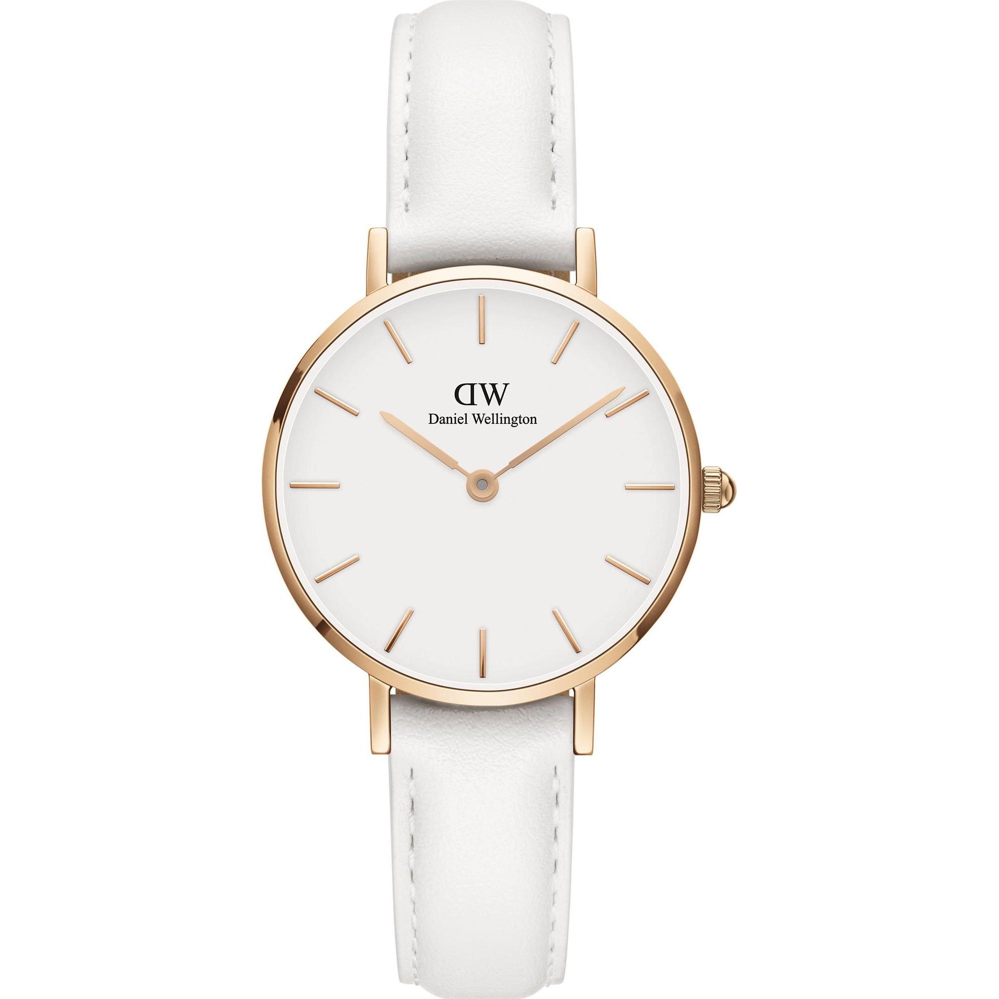Daniel Wellington Donna Rosa Orologio Da Polso, Classico Petite, (Orologio Da Polso Analogico, 28 Mm)