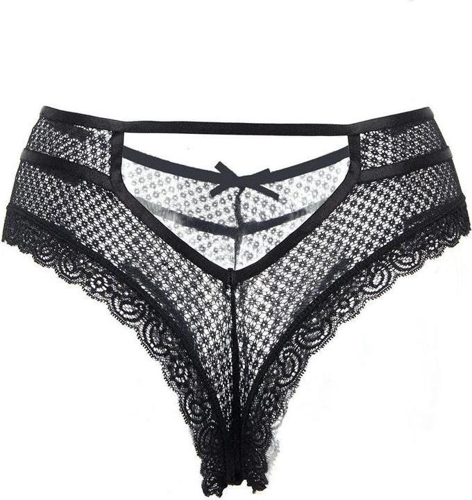Actual product image Christine Le Duc Racy thong- Black (XS)