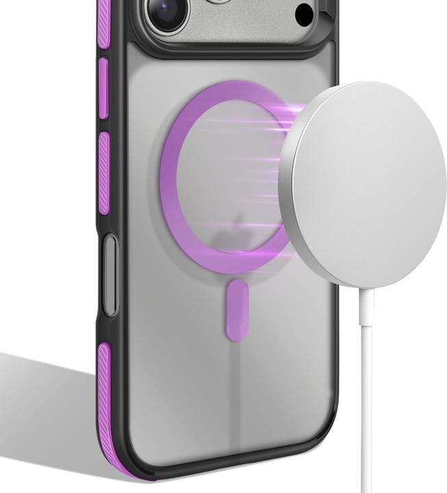 Immagine prodotto OEM Back panel cover Case NEO for IPHONE 17 Pro Max compatible with MagSafe purple (Apple iPhone 17 Pro Max)