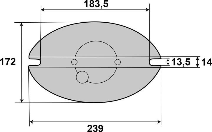 Produktbild Paulimot Maschinenschraubstock 104 mm Backenbreite, selbstzentrierend (103 mm)