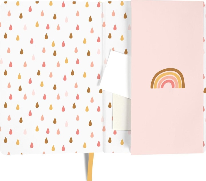 Produktbild Notizbuch A6 blanco myNOTES No rain (A6, Blanko, Harter Einband)