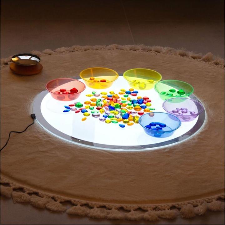 Produktbild TickiT Leuchtplatte rund 60 cm (Englisch)