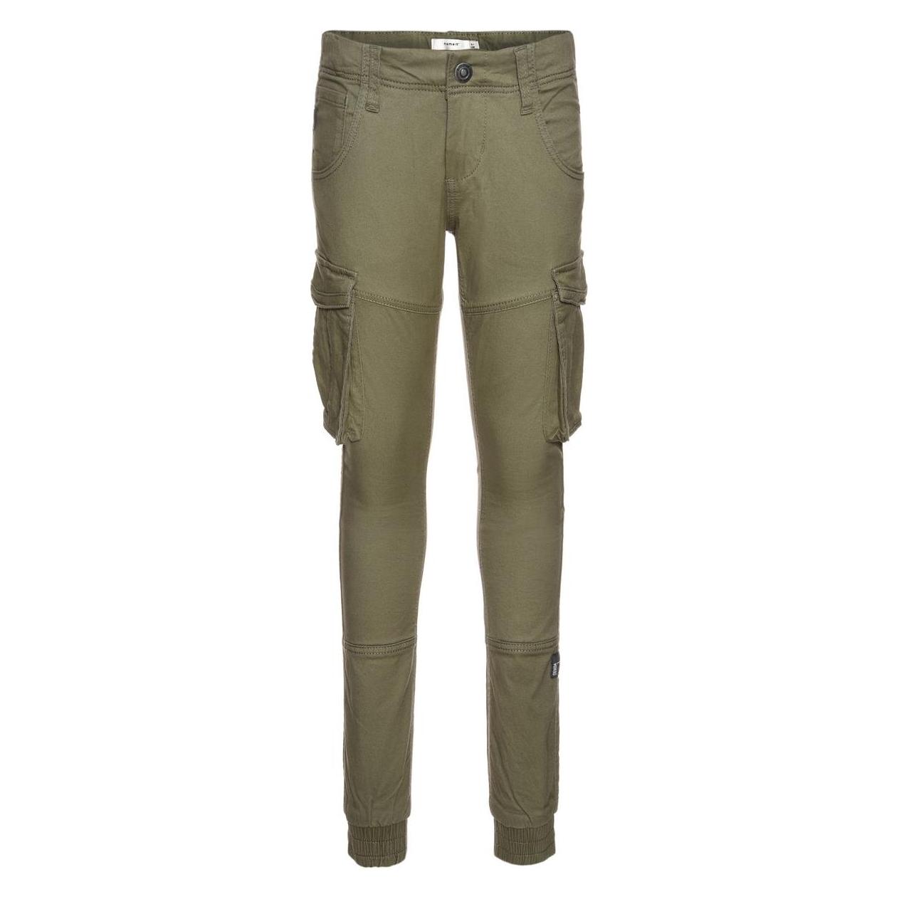 Name It, Jungen, Hosen, Cargohose, Grün, (116)