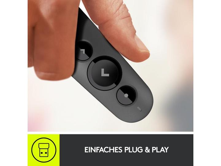 Actual product image Logitech R500s Graphite