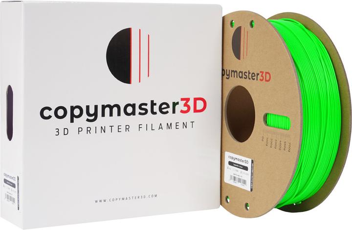 Actual product image Copymaster3D Turbo PLA Filament for 3D Printer, 1.75 mm, Green (PLA, 1.75 mm, 1252 g)