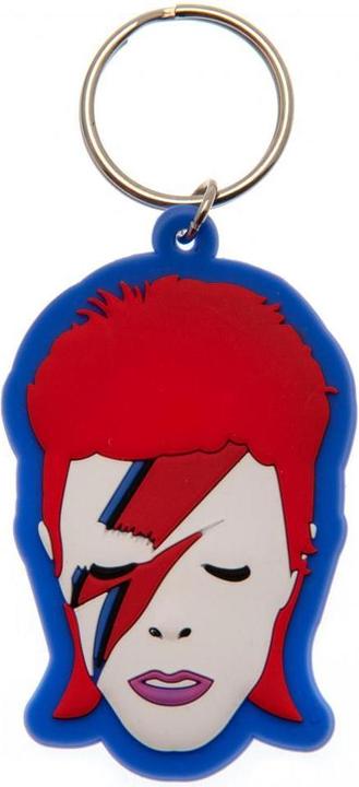 Actual product image David Bowie Pvc Keychain