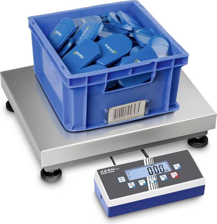 Actual product image Kern All-round package scale with practical flip/flop evaluation unit for optimum operability