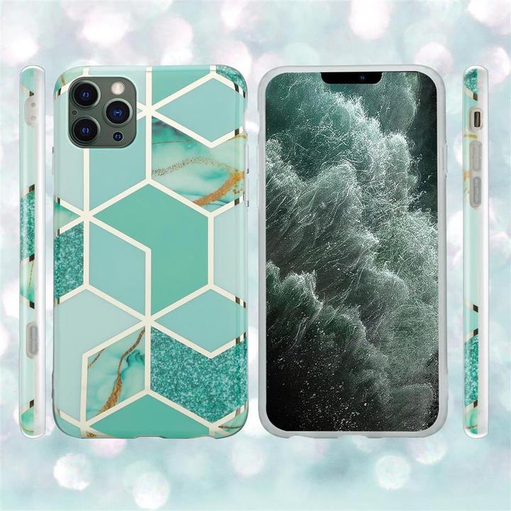 Image du produit Cadorabo Couverture IMD TPU Marbre coloré (Apple iPhone 12 Pro Max)