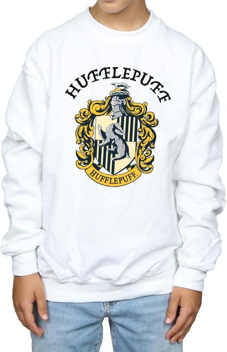 Actual product image Boys Hufflepuff Cotton Sweatshirt (140, 146)