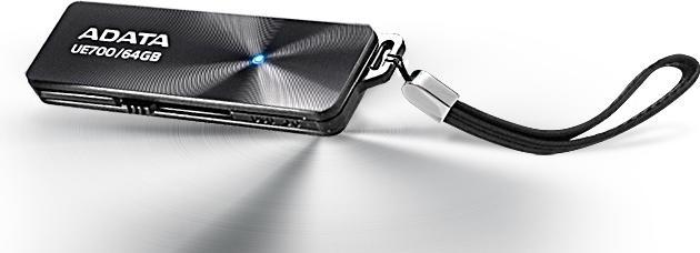 Actual product image Adata UE700 USB flash drive USB Type-A 3.2 Gen 1 (3.1 Gen 1) (64 GB)
