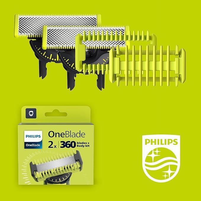 Productafbeelding Philips OneBlade Face + Body Kit (2x)
