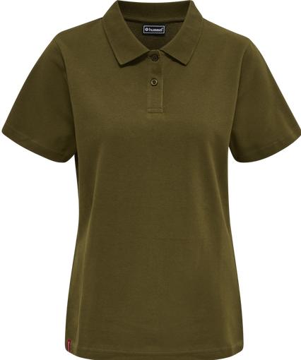 Actual product image hummel Red Stretch Polo Woman (L)