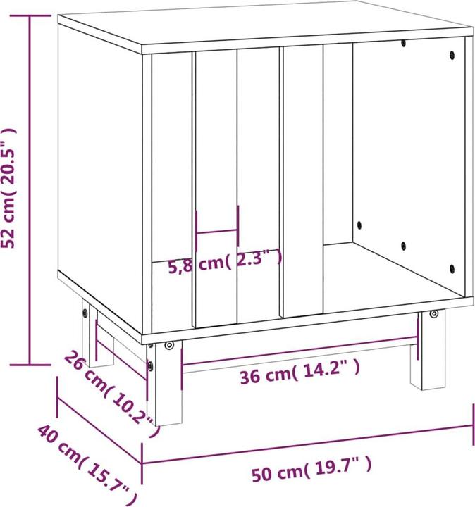 Actual product image vidaXL Herkko (Dog house)