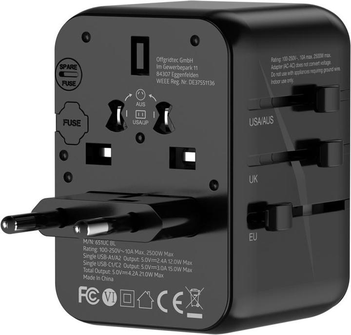 Image du produit Offgridtec Reiseadapter