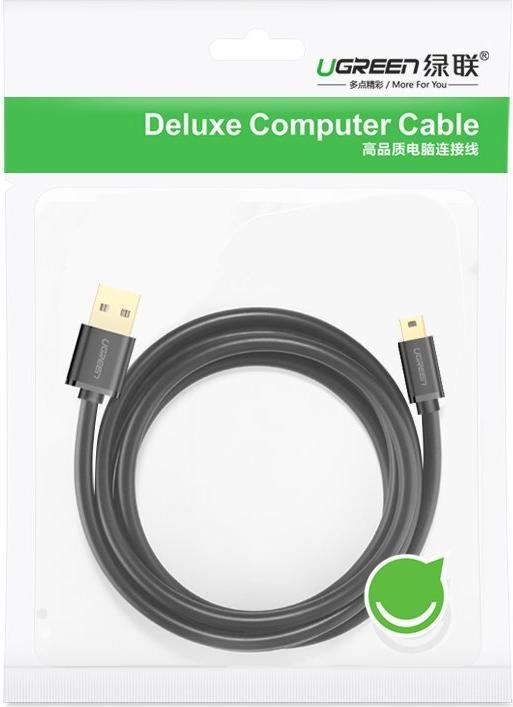 Actual product image Ugreen USB A — USB Mini-B (1 m, USB 2.0)