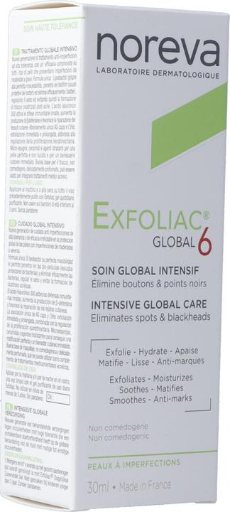 Produktbild Noreva Global 6 Haut mit Akne Creme (30 ml, Tagescreme)