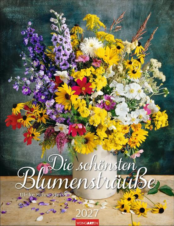 Die schönsten Blumensträusse Kalender 2027