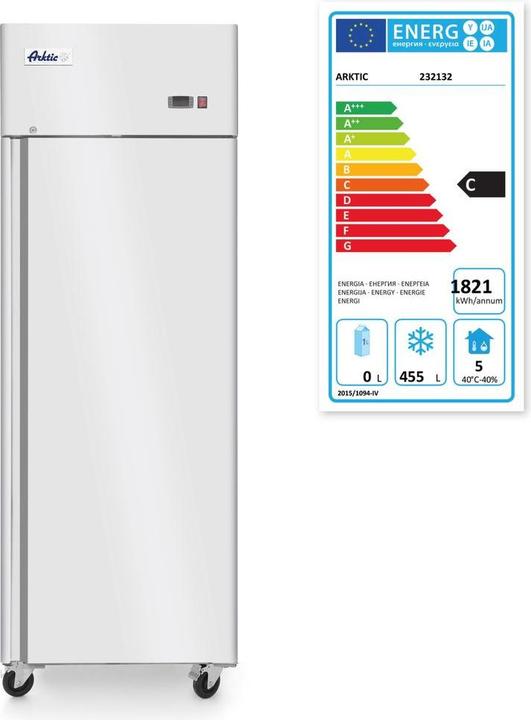 Energy Label Hendi Freezer Profi Line (Stand-alone)