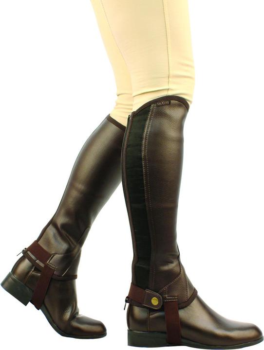 Actual product image Saxon Equileather Half Chaps (XS)