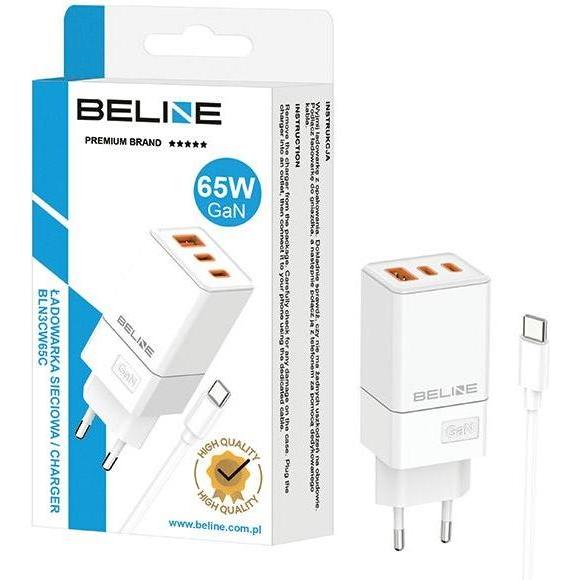 Thumbnail - Beline Charger (65 W), USB Ladegerät, Weiss
