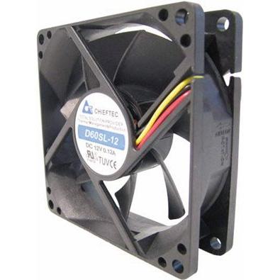 Chieftec AF-0625S Unità di ventilazione (60 mm, 1 x), Ventola PC, Nero