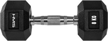 HMS Dumbbell 8 kg HEX-PRO 8 (1 x 8 kg)