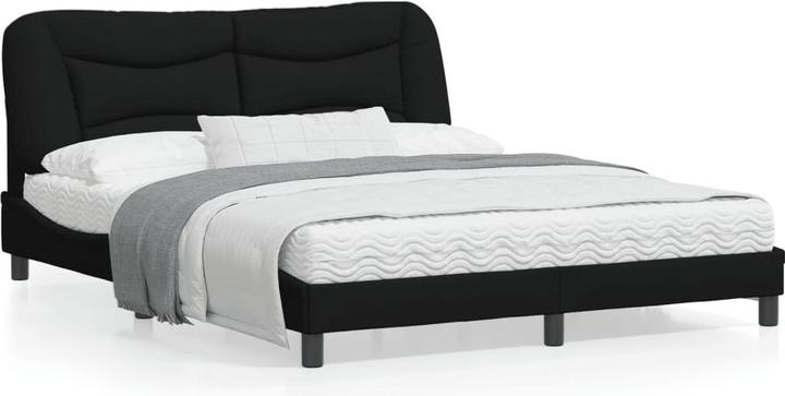 Produktbild vidaXL Bettgestell mit Kopfteil Stoff (160 x 200 cm)