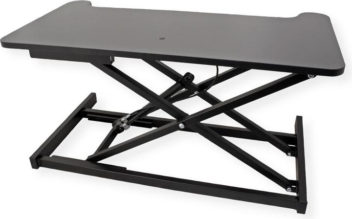 Produktbild Value Sitz-Steh-Schreibtischaufsatz mit Tastaturablage