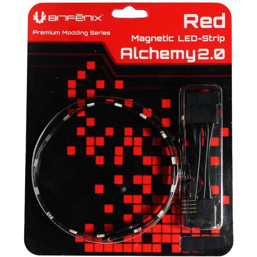 Thumbnail - BitFenix Alchemy 2.0 Magnetic (Rot), Modding Beleuchtung