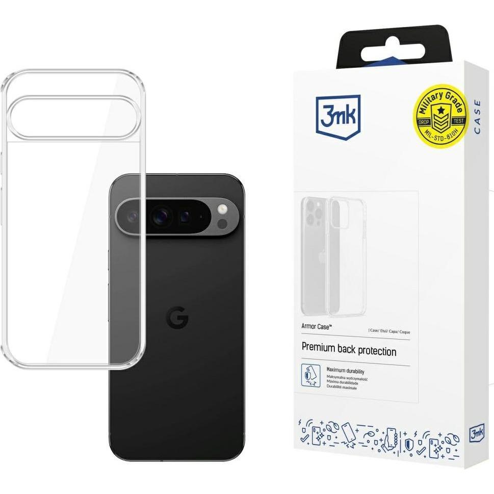 3Mk Trasparente Armor Case Für Google Pixel 10 Pro Xl - Transparent (Google Pixel 10 Pro Xl), Cover Smartphone,