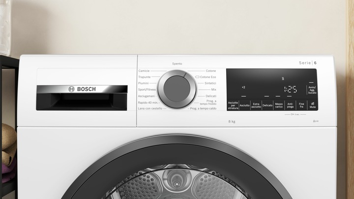 Actual product image Bosch Hausgeräte WQG23100IT (8 kg, Right)