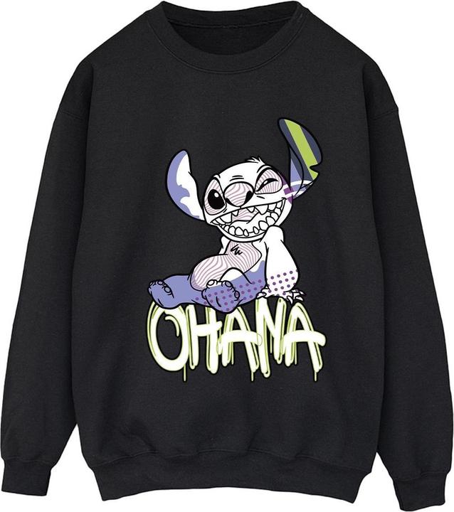 Immagine prodotto Disney Lilo And Stitch Ohana Graffiti Felpa Donna (XL)