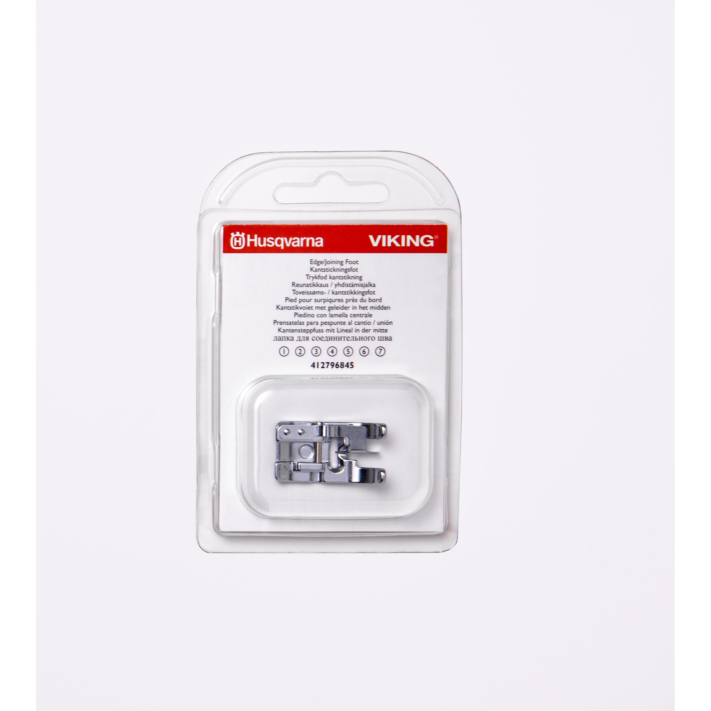 Thumbnail - Husqvarna Kantennähfuss mit Lineal in der Mitte, Nähzubehör