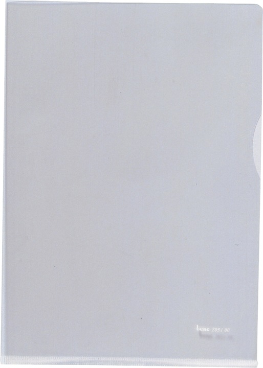 Image du produit Bene Pochette transparente DIN A5 PP (polypropylène) 160 mm x 10 mm Transparent (A5, 50 x)
