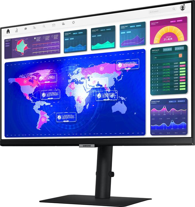 Actual product image Samsung S24A600 (2560 x 1440 pixels, 24")