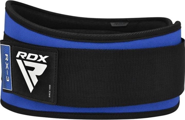 Productafbeelding Rdx Gewichthefgordel Eva Curve Rx3 Blauw-S (S)