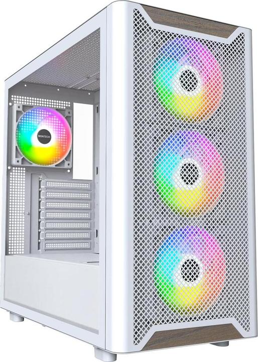Actual product image Montech X5M (schwarz, Tempered Glass) (mATX, Mini-ITX)