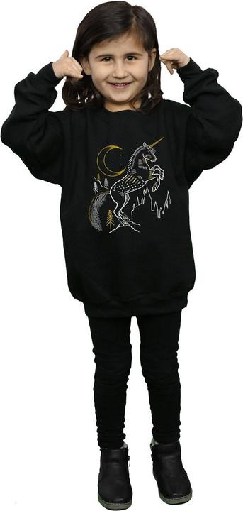 Image du produit - Sweat UNICORN LINE ART - Fille (140, 146)