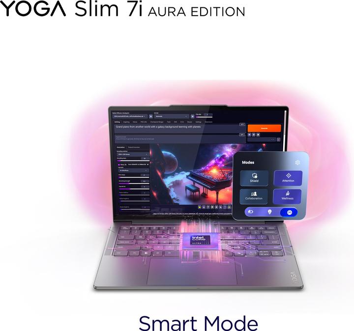 Actual product image Lenovo Yoga Slim 7 14ILL10 Copilot+ PC (14", 1000 GB, 32 GB, IT)