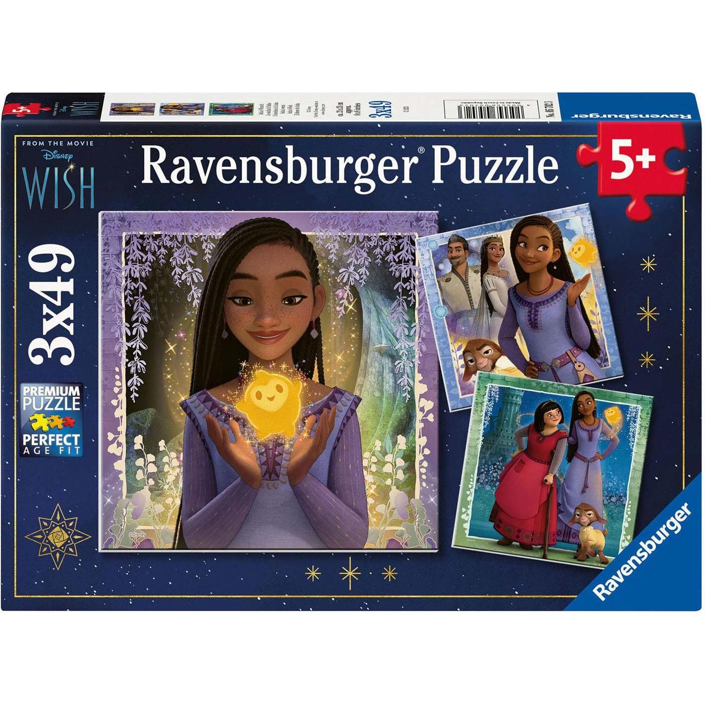 Ravensburger RAV Puzzle Disney Wish 3x49 05702 (147 Teile)