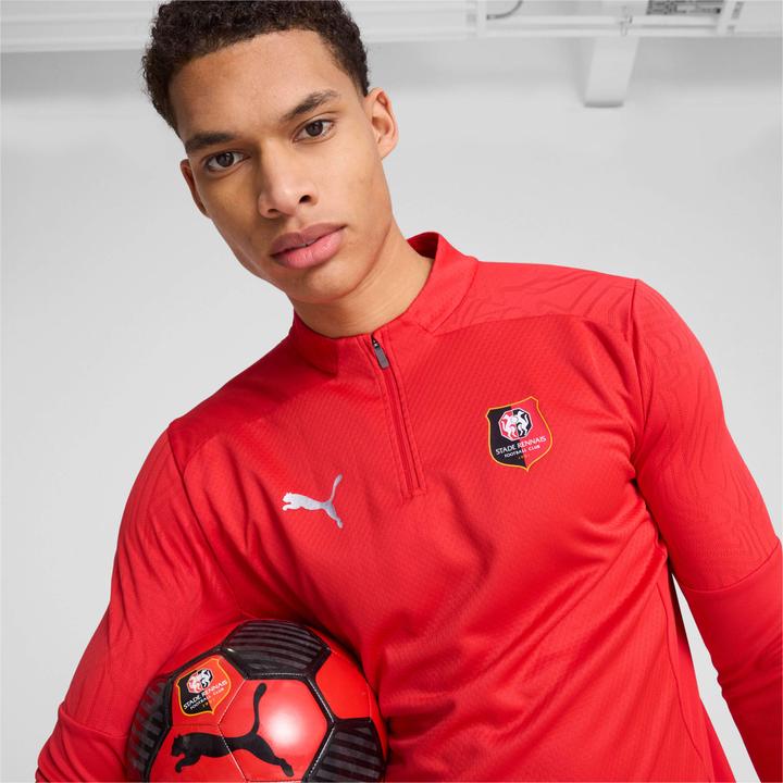 Immagine prodotto Puma drill top allenaento con 1/4 di zip stade rennais 2024/25 (M)