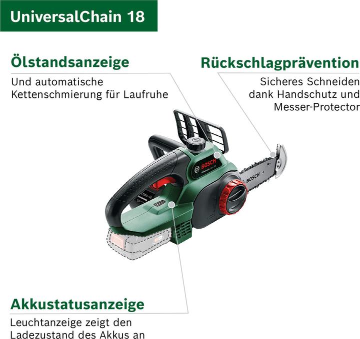 Actual product image Bosch Home & Garden Universal Chain (Battery chain saw)