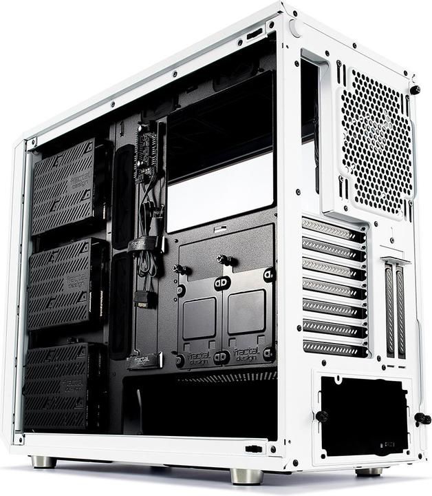 Produktbild Fractal Meshify S2 White - TG (ATX, mATX, Mini-ITX, E-ATX)