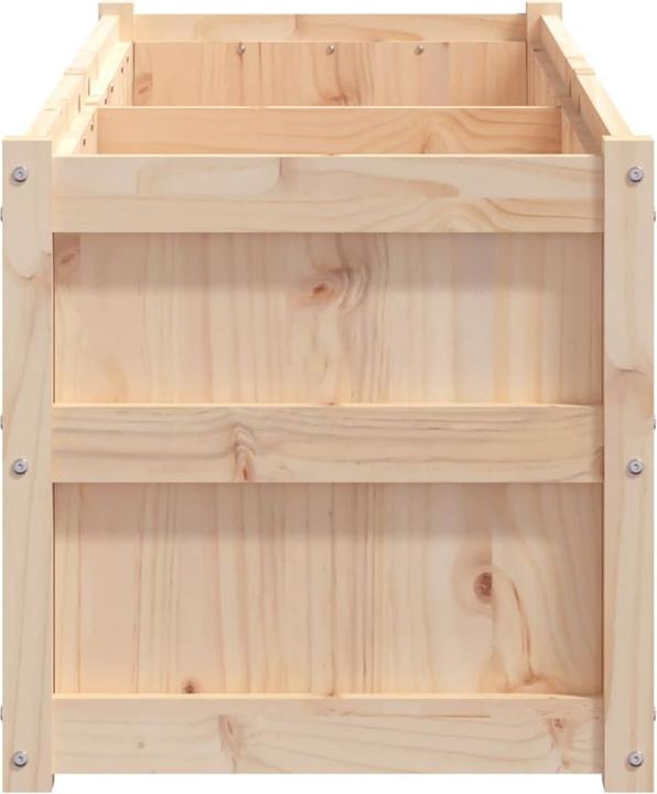 Image du produit vidaXL Pflanzkübel 150x50x50 cm Massivholz Kiefer,Material