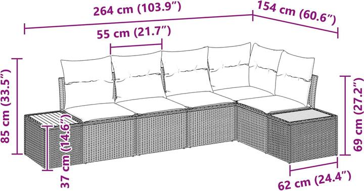 Produktbild vidaXL Aubrie